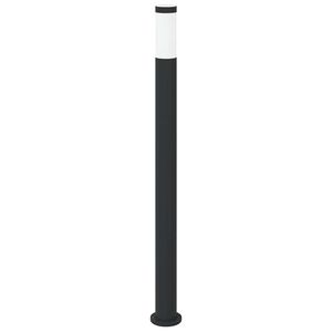 vidaXL stabveida gaismeklis, 110 cm, nerūsējo&scaron;ais tērauds, IP44