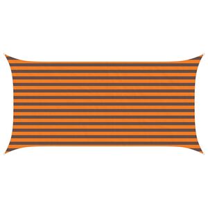 vidaXL Saules ēnas buras Oranžs un brūns 4 x 2 m