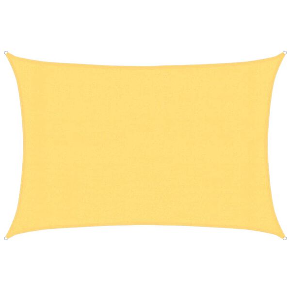 vidaXL saulessargs, 160 g/m², bēšs, 3x4 m, HDPE