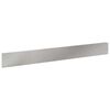 vidaXL Zāliena Apmale 10 pcs 100 x 12 cm Tērauds Sudraba
