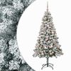 vidaXL Mākslīgā Ziemassvētku eglīte ar rotājumiem 120 cm 150 LED