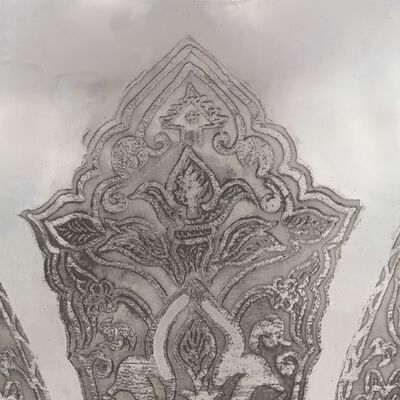 vidaXL viduslaiku bruņinieku bruņuveste, replika, sudrabains tērauds