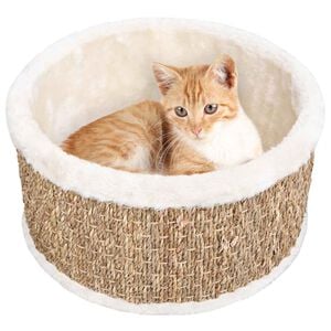 vidaXL kaķu grozs, 36 cm, jūraszāles