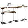 vidaXL Konsolesgalds Vecs koks 145x22.5x75cm Inženierijas koks