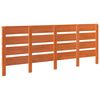 vidaXL Galvgalis Vaks brūns 200,5 x 3 x 80 cm Ciets priedes koks