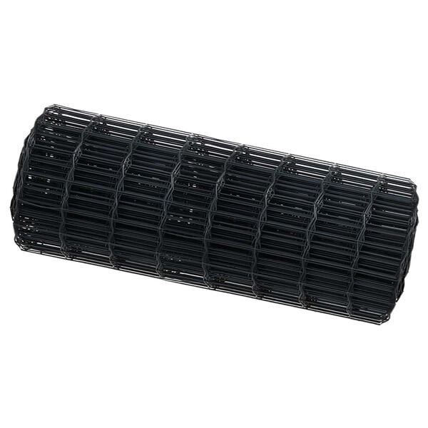 vidaXL Eiropas žogs Pelēka 0.6 x 50 m PVC pārklāts dzelzs