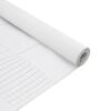 vidaXL Pa&scaron;līmējo&scaron;a logu plēve Frosted balts 45 x 1000 cm PVC