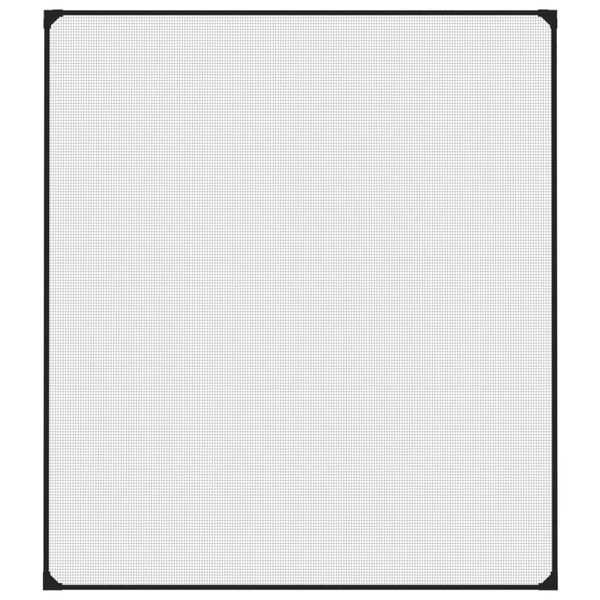 vidaXL magnētisks kukaiņu siets logam, 120x140 cm, antracītpelēks