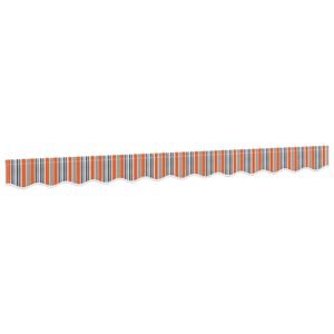 vidaXL markīzes volāna nomaiņa, daudzkrāsainas svītras, 300 cm