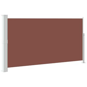 vidaXL izvelkama terases sānu markīze, 160x300 cm, brūna