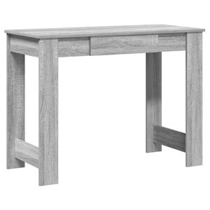 vidaXL rakstāmgalds, pelēka ozolkoka, 100x45x75 cm, inženierijas koks