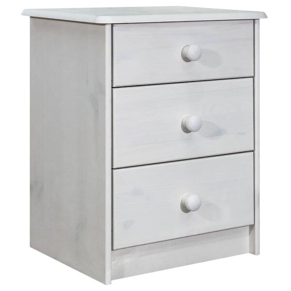 vidaXL kumode ar atvilktnēm, 43x34x53 cm, priedes masīvkoks