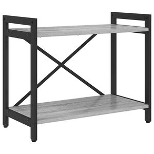 vidaXL Grāmatu plaukts 60 x 30 x 50 cm Inženierijas koks