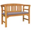 vidaXL Rožu sols Dabiska 114 x 46 x 82,5 cm Cietā akācijas koks