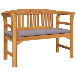 vidaXL Rožu sols 114 x 46 x 82,5 cm Cietā akācijas koks Krēmkrāsas