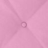 vidaXL Atpakaļ spilvens Rozā 160 x 19 x 50 cm audums
