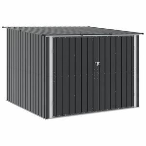 vidaXL Velosipēdu nojume 3 gab. Antracīts 216 x 207 x 158 cm Metāls
