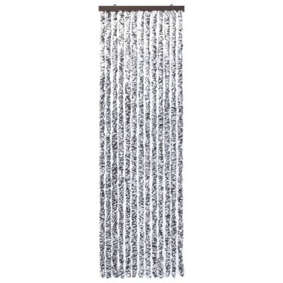 vidaXL kukaiņu aizkars, brūns un bēšs, 56x200 cm, šenils