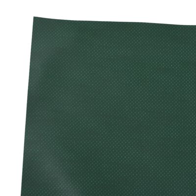 vidaXL brezenta pārklājs, zaļš, 5x6 m, 650 g/m²