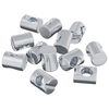 vidaXL Cilindra uzgriežņi 3462 pcs Sudraba M6 x 13 mm Metāls