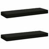 vidaXL 2 daļu dīvāna spilveni VUGHT 2 pcs 100% poliesters Melns