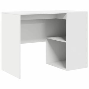 vidaXL Galds Balts Inženierijas koks 102 x 50 x 75 cm