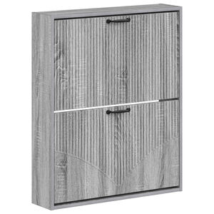 vidaXL Sienā piestiprināms apavu skapis HOORN 71 x 17 x 86 cm