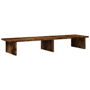 vidaXL monitora paliktnis, ozolkoka, 100x27x15 cm, inženierijas koks