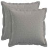 vidaXL Spilvenu pārvalks 2 pcs HOUTEN Mākoņu pelēka 40 x 40 cm