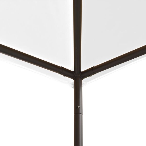 vidaXL dārza nojume, 3x3x2,9 m, balta, 180 g/m²