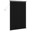 vidaXL Venēcijas žalūzija Regulējams Melna 150 x 70 cm PVC