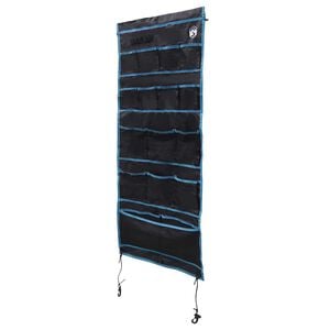 vidaXL Uzglabā&scaron;anas maisiņ&scaron; Melna un zila 125 x 48 cm oksforda