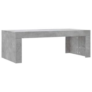 vidaXL kafijas galdiņ&scaron;, betona pelēks, 102x50x36 cm, inženierijas koks
