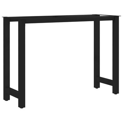 vidaXL virtuves galda kāja, H forma, 100x40x72 cm