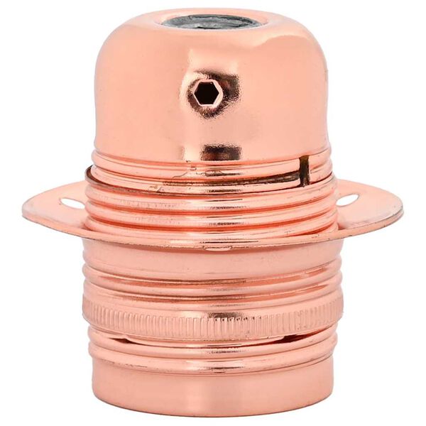 vidaXL Lampu turētāji 2 gab Rose Gold E27