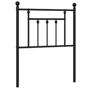 vidaXL rezerves galvgalis, metāls, melns, 75 cm