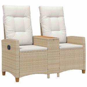 vidaXL Regulējams solis ar galdu 2 -Seater 126 x 65 x 112 cm