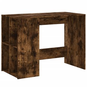 vidaXL rakstāmgalds, ozolkoka krāsa, 102x50x75 cm, inženierijas koks