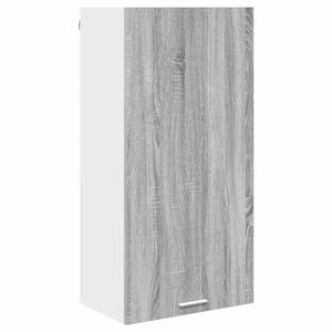 vidaXL Piekarams skapītis Pelēks Sonoma un balts 50 x 31 x 100 cm