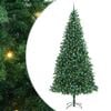 vidaXL Mākslīgā Ziemassvētku eglīte su 300 LED ar statīvu Zaļa 300 cm