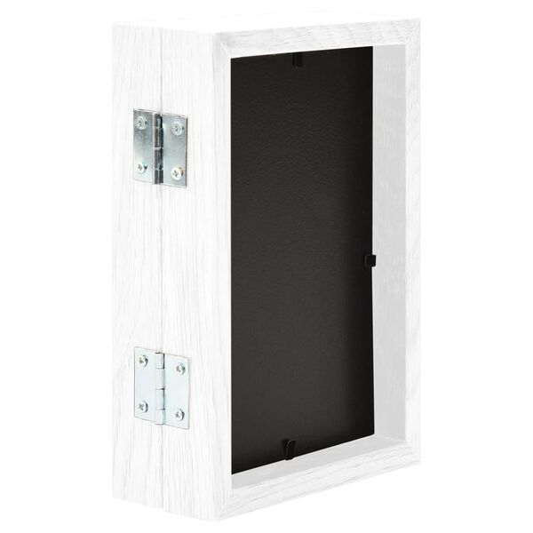 vidaXL 2-daļīgs foto rāmis, kolāža, balts, 2x(13x18 cm)