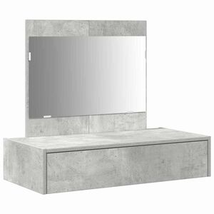 vidaXL Dressing galds Pelēka 83 x 40 x 70 cm Inženierijas koks