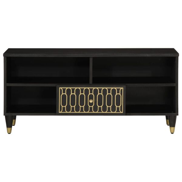 vidaXL TV skapītis, 100x33x46 cm, mango masīvkoks