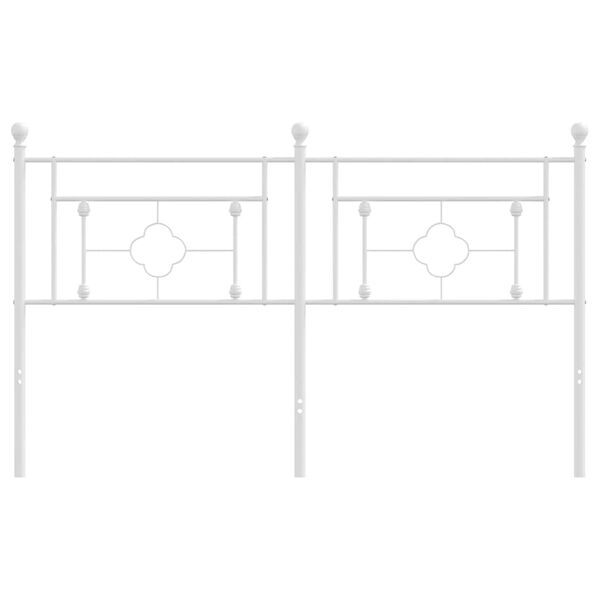 vidaXL rezerves galvgalis, balts, 150 cm