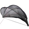 vidaXL Baseina kupols 405 x 405 x 192 cm Melna