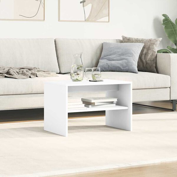 vidaXL TV skapis Balts 60x40x40 cm Engineered Wood