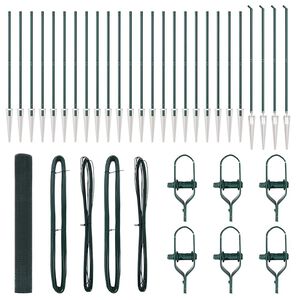 vidaXL Žoga āķis Zaļa