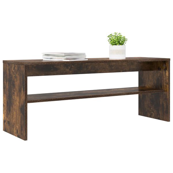 vidaXL Televizora skapī&scaron;a Dūmaka ozols 100 x 30 x 40 cm