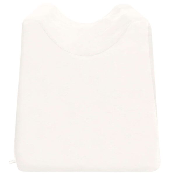 vidaXL Kājas spilvens Vienkrāsains Balts 68 x 25 x 21,5 cm PU putas