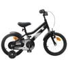 vidaXL Bērnu Velosipēds 16 Collas no 4-6 gadiem Melns